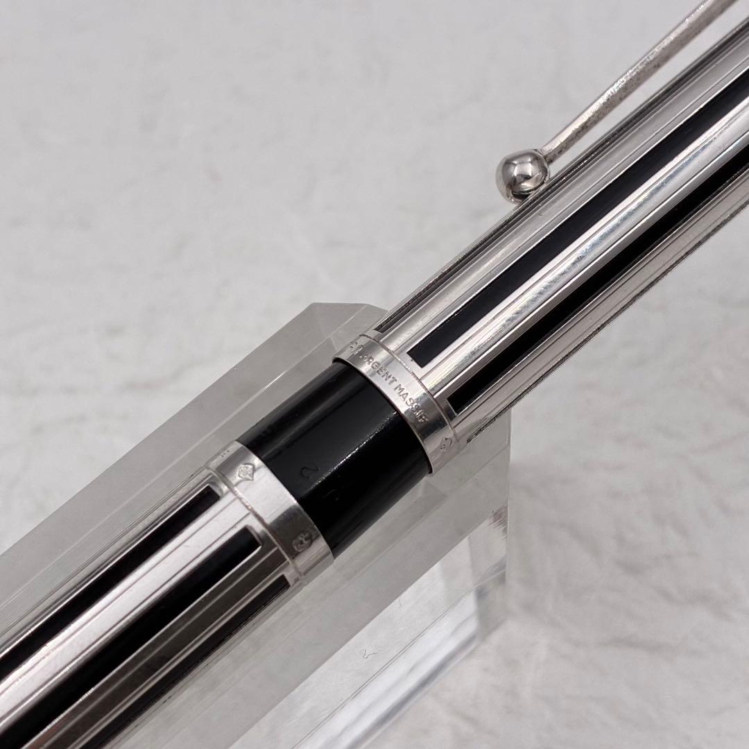 WATERMAN ウォーターマン 万年筆 ウォータミナ 銀製 オーバーレイ