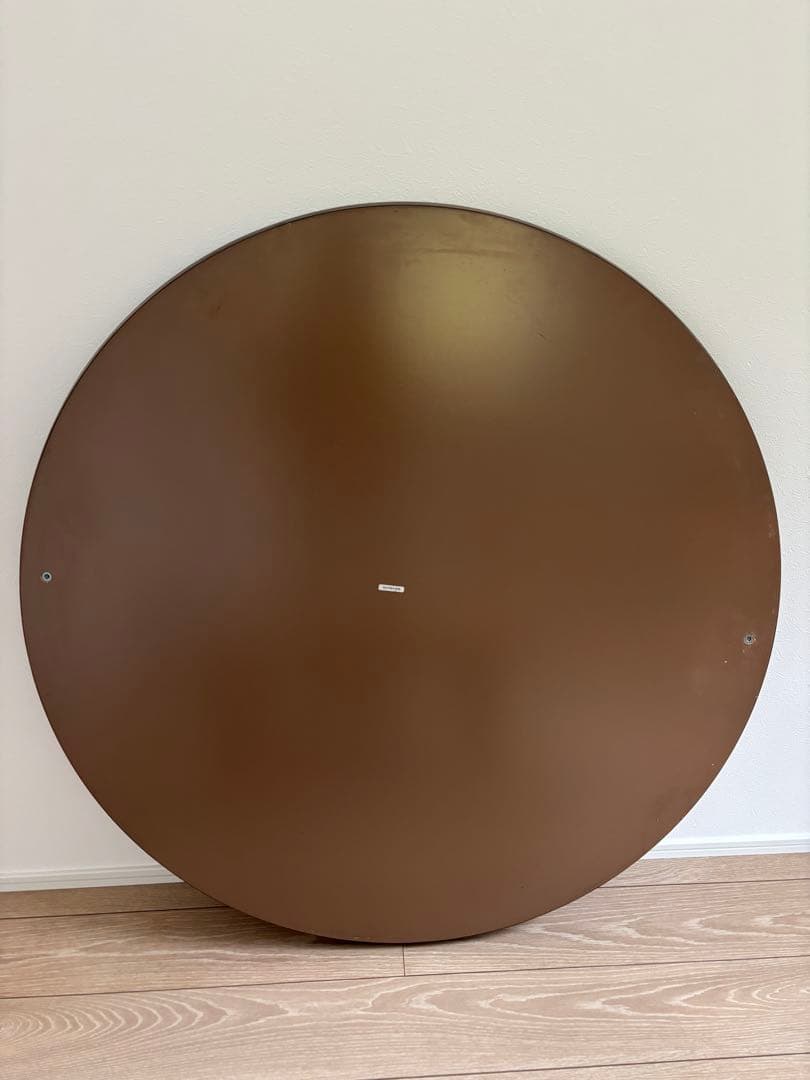 たんぽぽ　円形木目調こたつダークブラウン105サイズ共立工芸　たのメル便