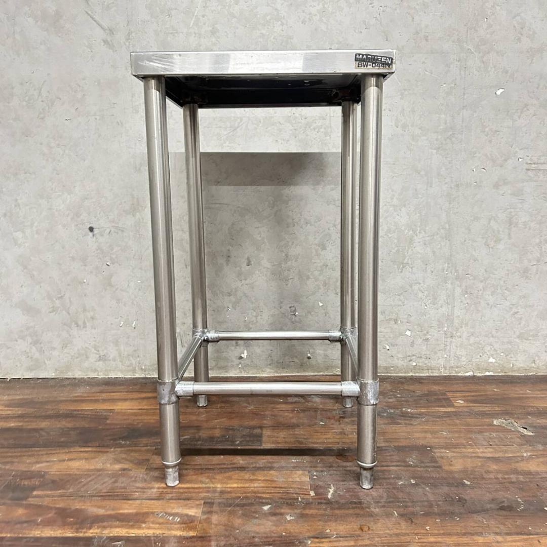 マルゼン ステンレス 作業台 W45×D45×H81cm 調理台 ガス台 厨房