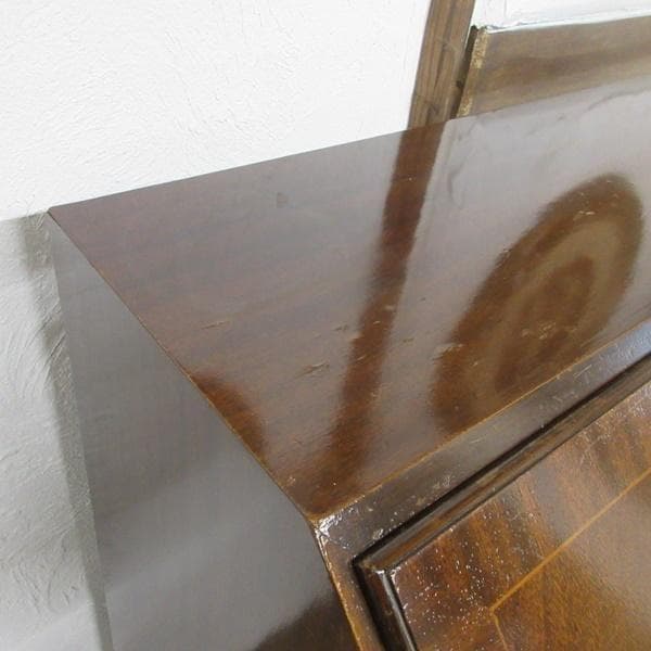 イギリス アンティーク 家具 ライティングビューロー デスク 机 6899c