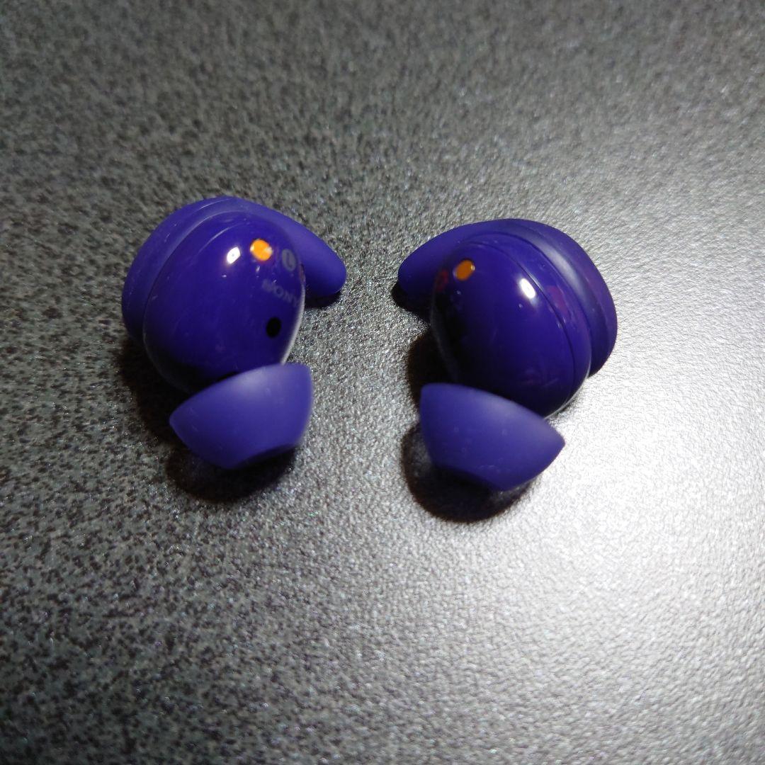 値下げ中SONY LinkBuds Fit 紫色 ワイヤレスイヤホン