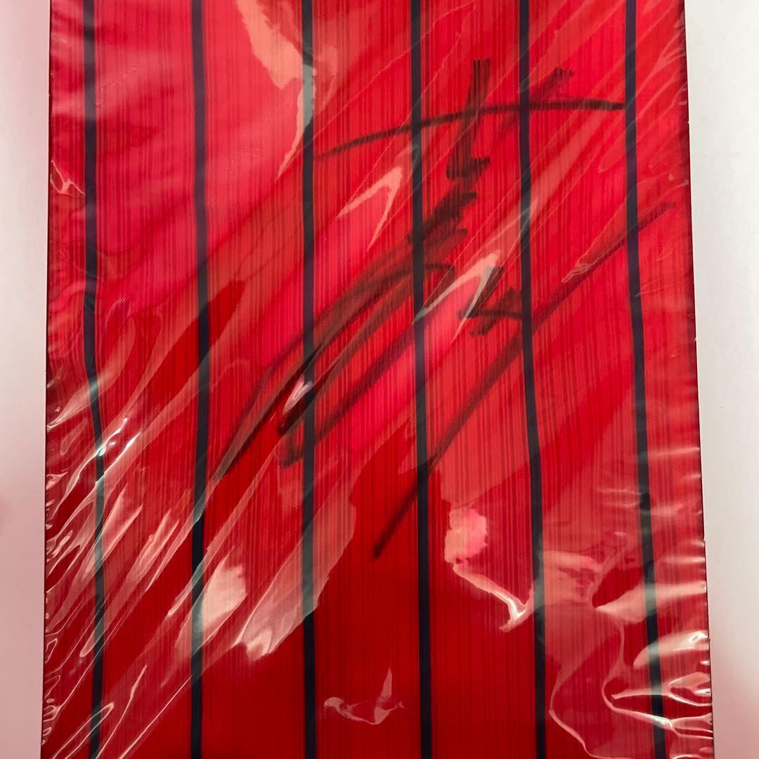 千賀滉大投手　実使用サイン入りユニフォーム