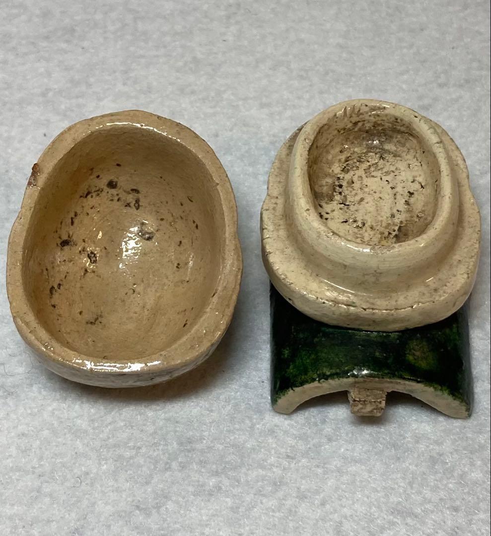 B275h「うさぎ香合」槙江山作　愛媛　　 伊予　江山焼　香道具　茶道具