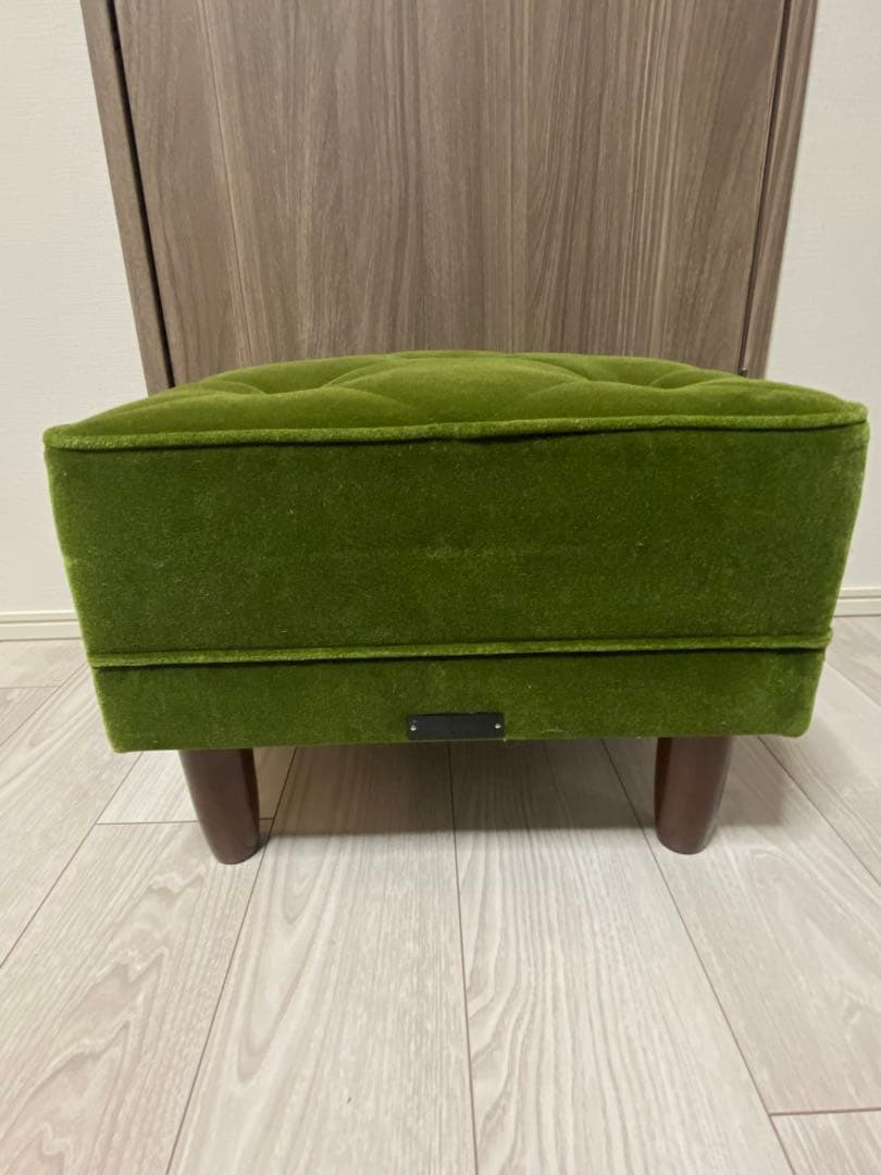 カリモク60/オットマン(グリーン)