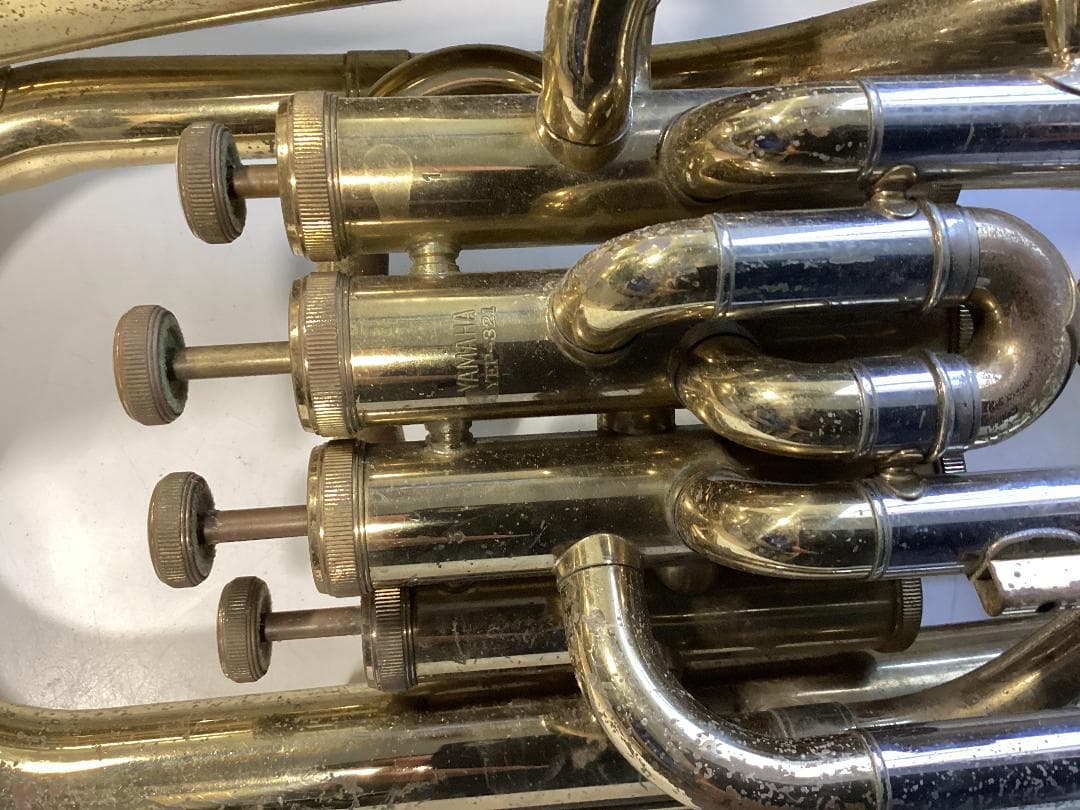 YAMAHA ヤマハ ユーフォニアム YEP-321 　錆、凹みあり
