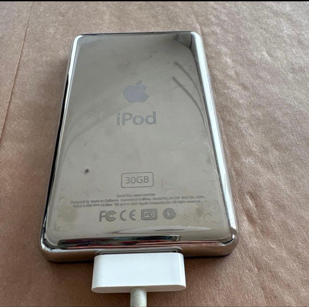 【名機】iPod 第5世代 30GB A1136 黒　Wolfson DAC搭載
