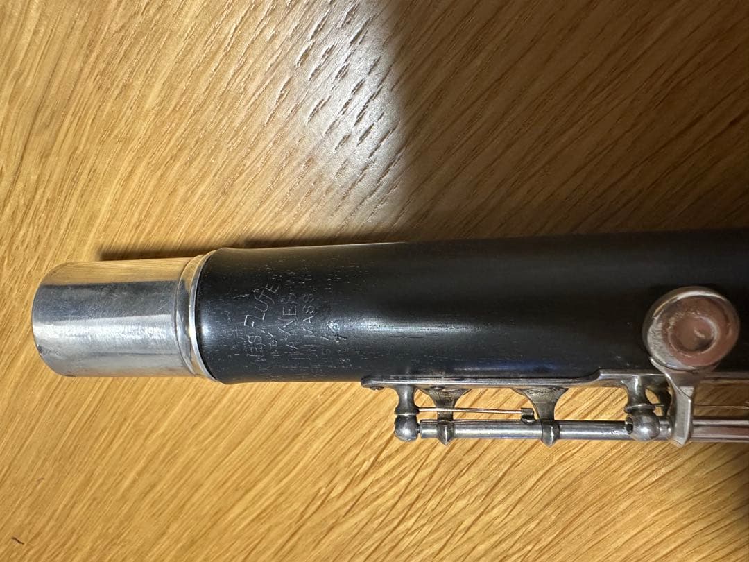 木製ヘインズフルート(頭部管2本付き(木製・銀製))