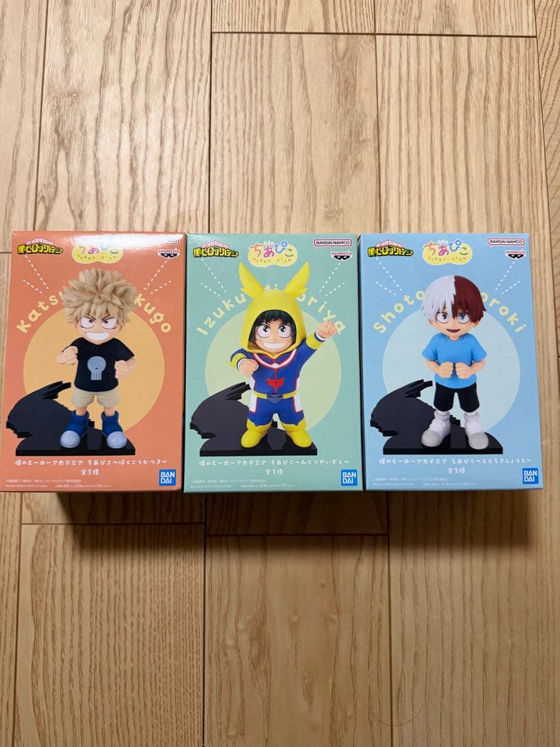 僕のヒーローアカデミア ちあぴこ 幼少期 フィギュア 全3種