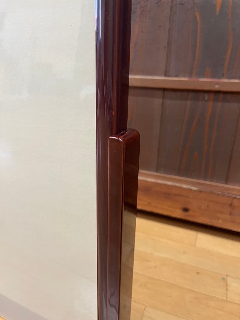 うるし塗り衝立　帯飾り　アート作品向け