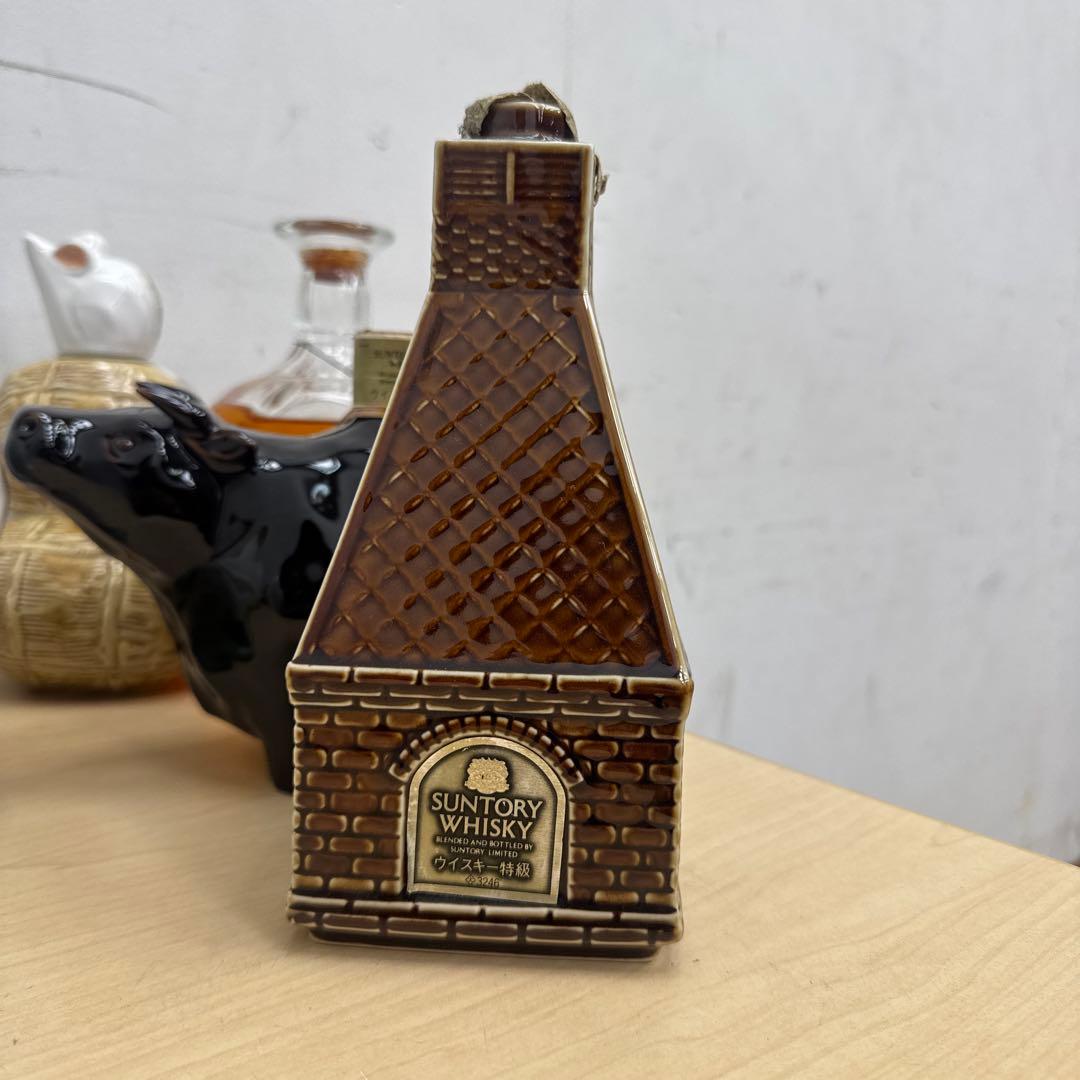 E*3様 ￼TG80ウイスキー 陶器ボトル デキャンタ 7本 まとめ売り