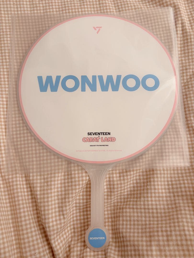 SEVENTEEN WONWOO ウォヌ ケレン うちわ