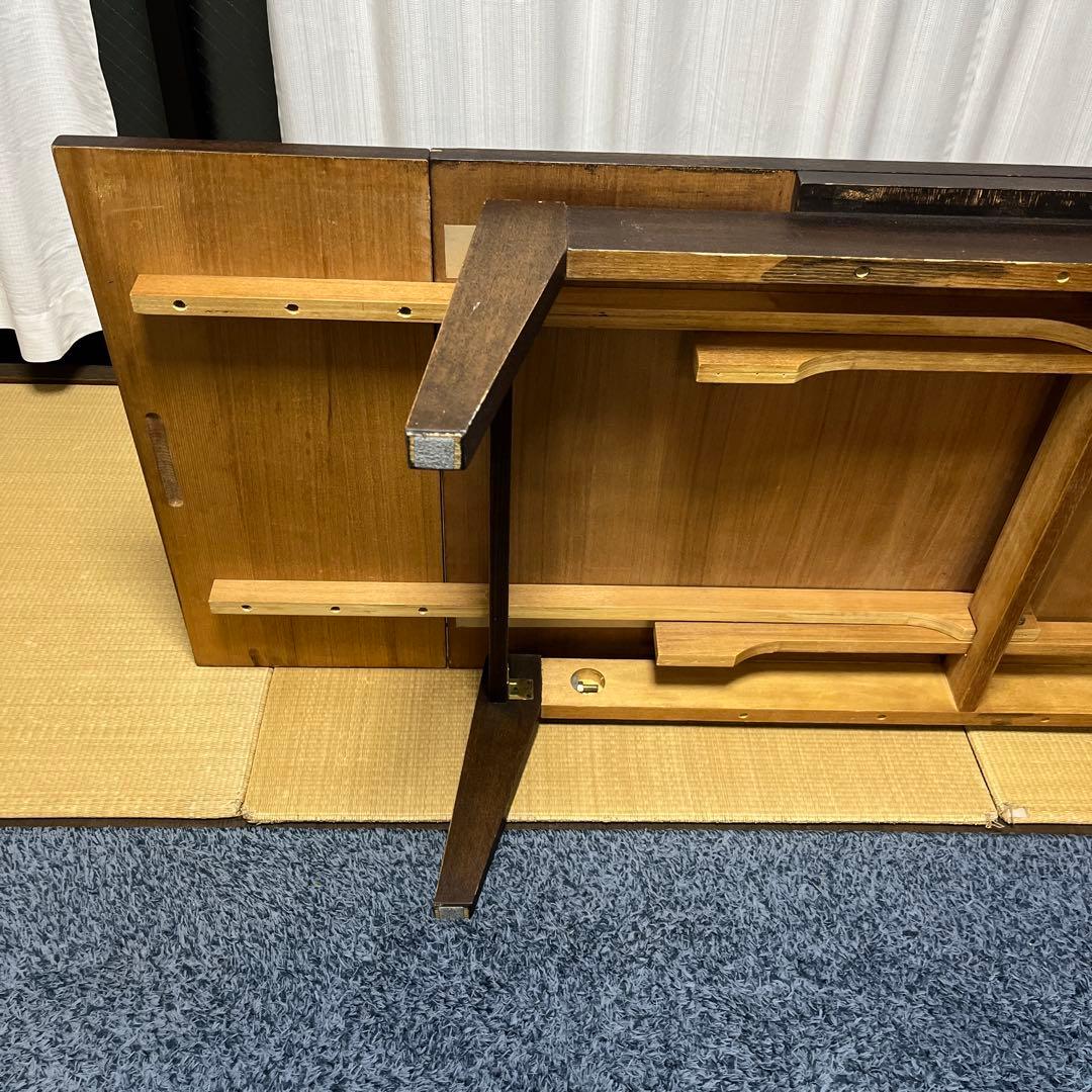 ギミック　可動部良好　ローテーブル　ダイニングテーブル