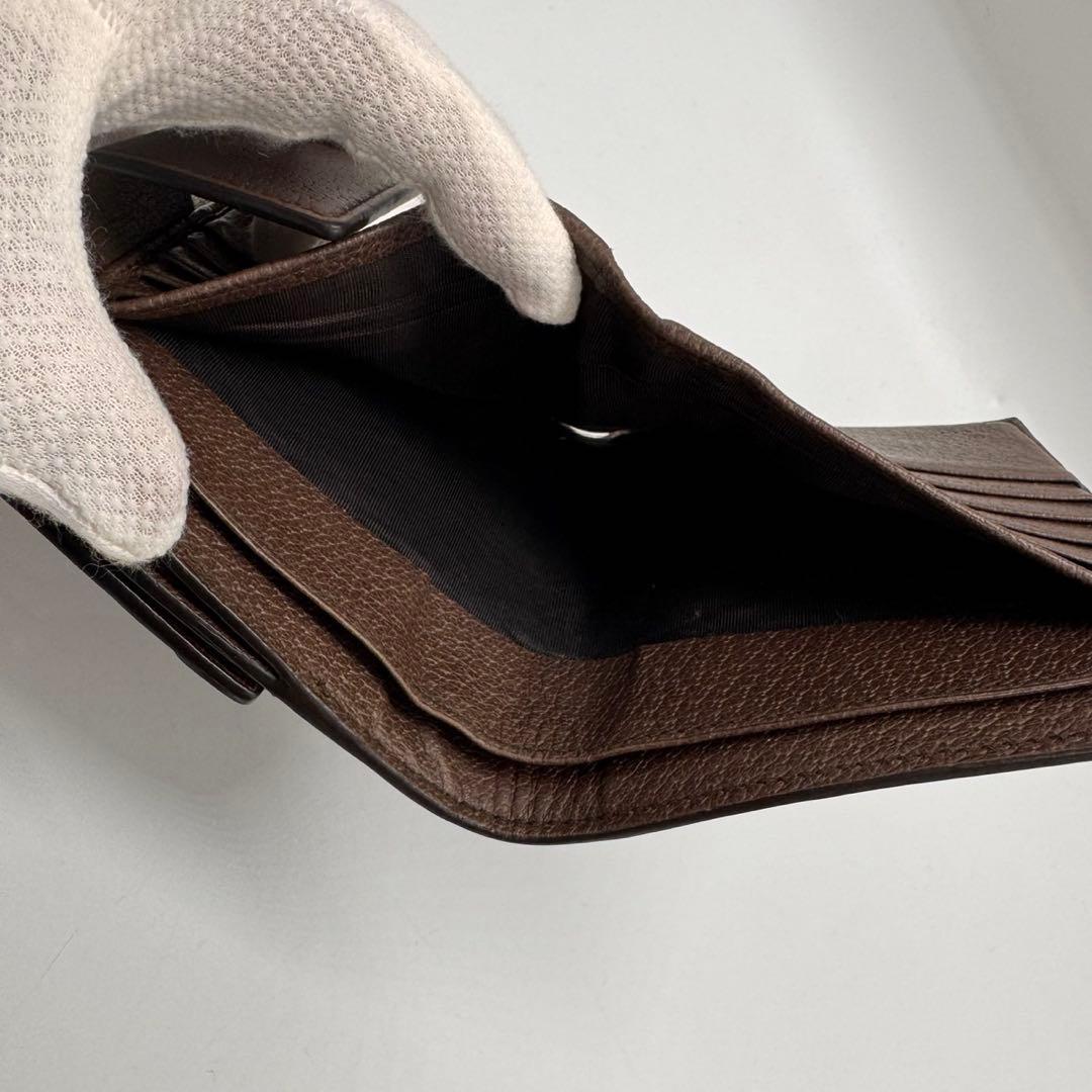 Gucci 二つ折り財布 GGスプリーム オフディア ウォレット シェリーライン