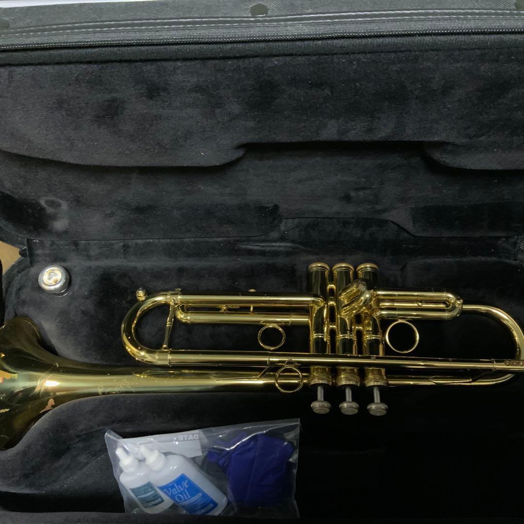 ゴールド 3バルブ トランペット 本体