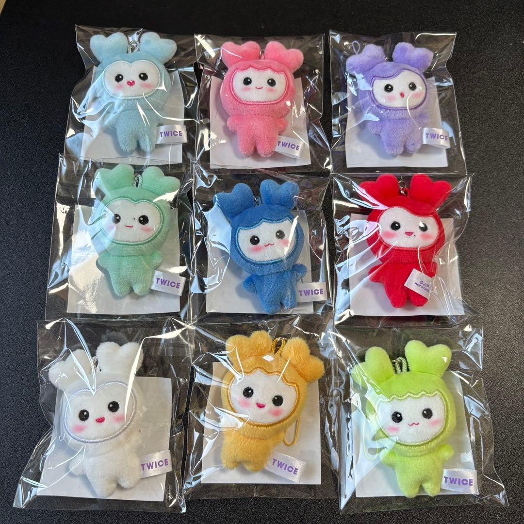 TWICE 10VE UNIVERSE ペンミ マイクロ ぬいぐるみ 9個セット