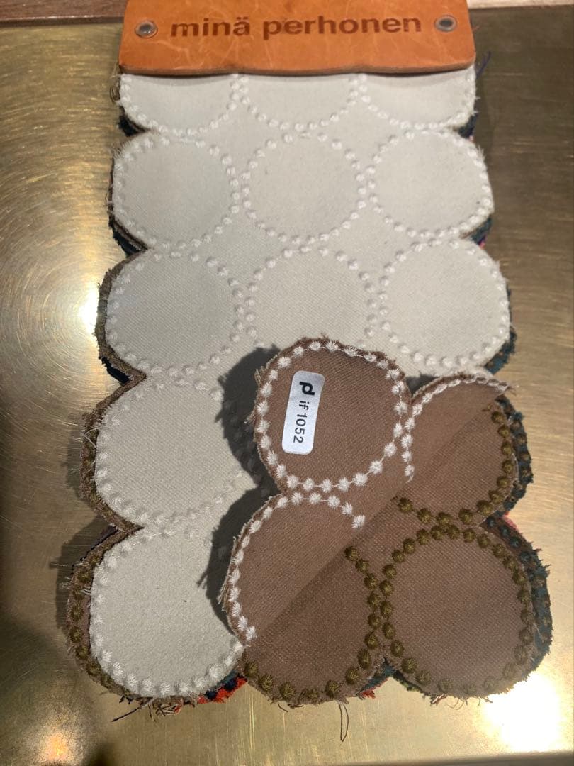 TKさん専用 ミナペルホネン ハンドメイド スツール 2脚セット タンバリン