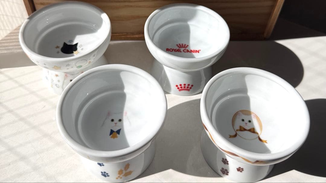 猫壱　ハッピーダイニング　おやつ皿　限定柄