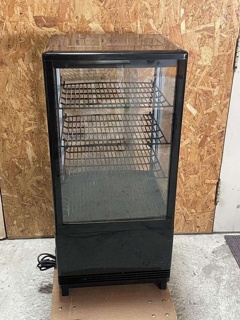 【美品】ヒジル　卓上冷蔵ショーケース　HJR-URK70BK　2021年製