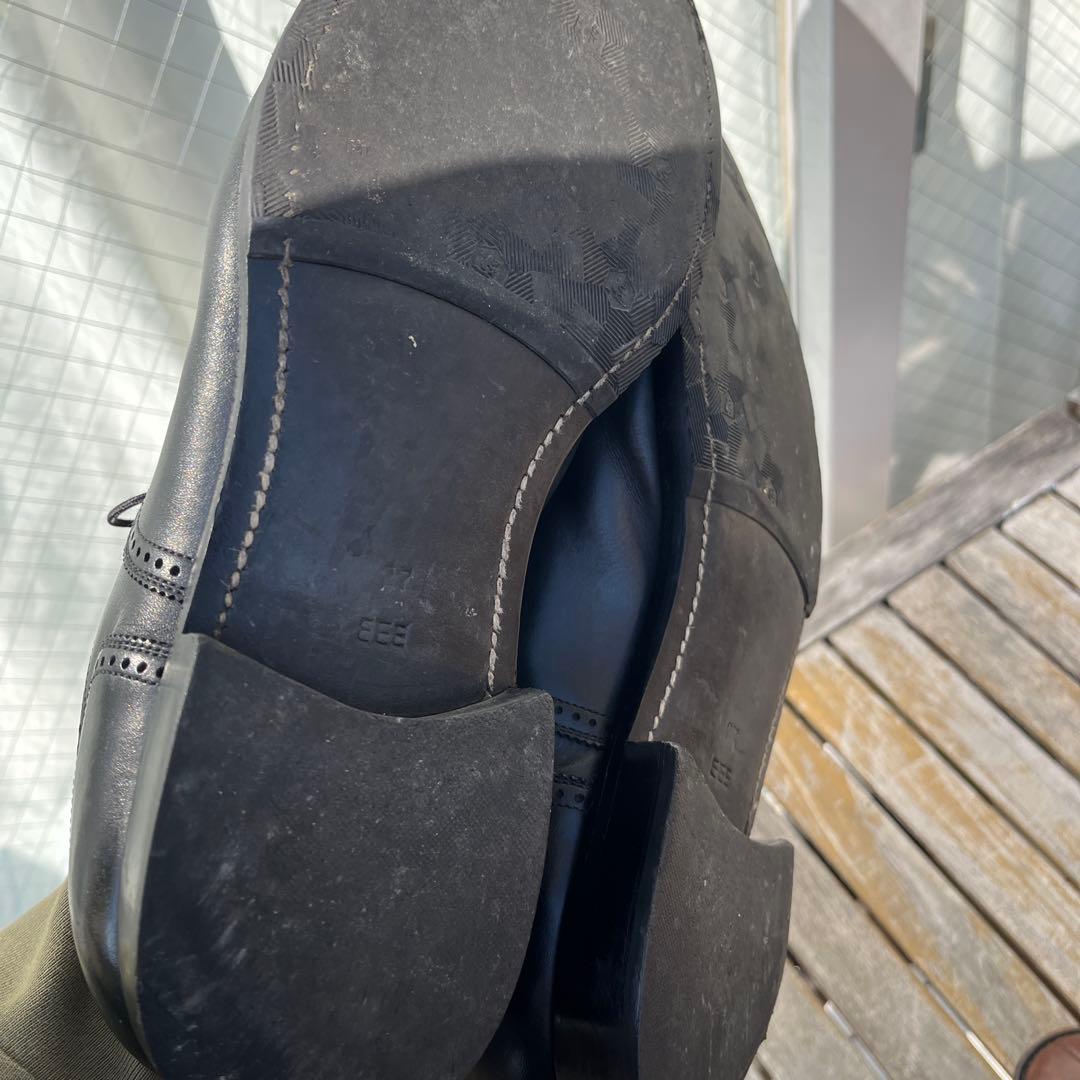 スコッチグレイン ウィングチップ・ユーチップレザーシューズセット