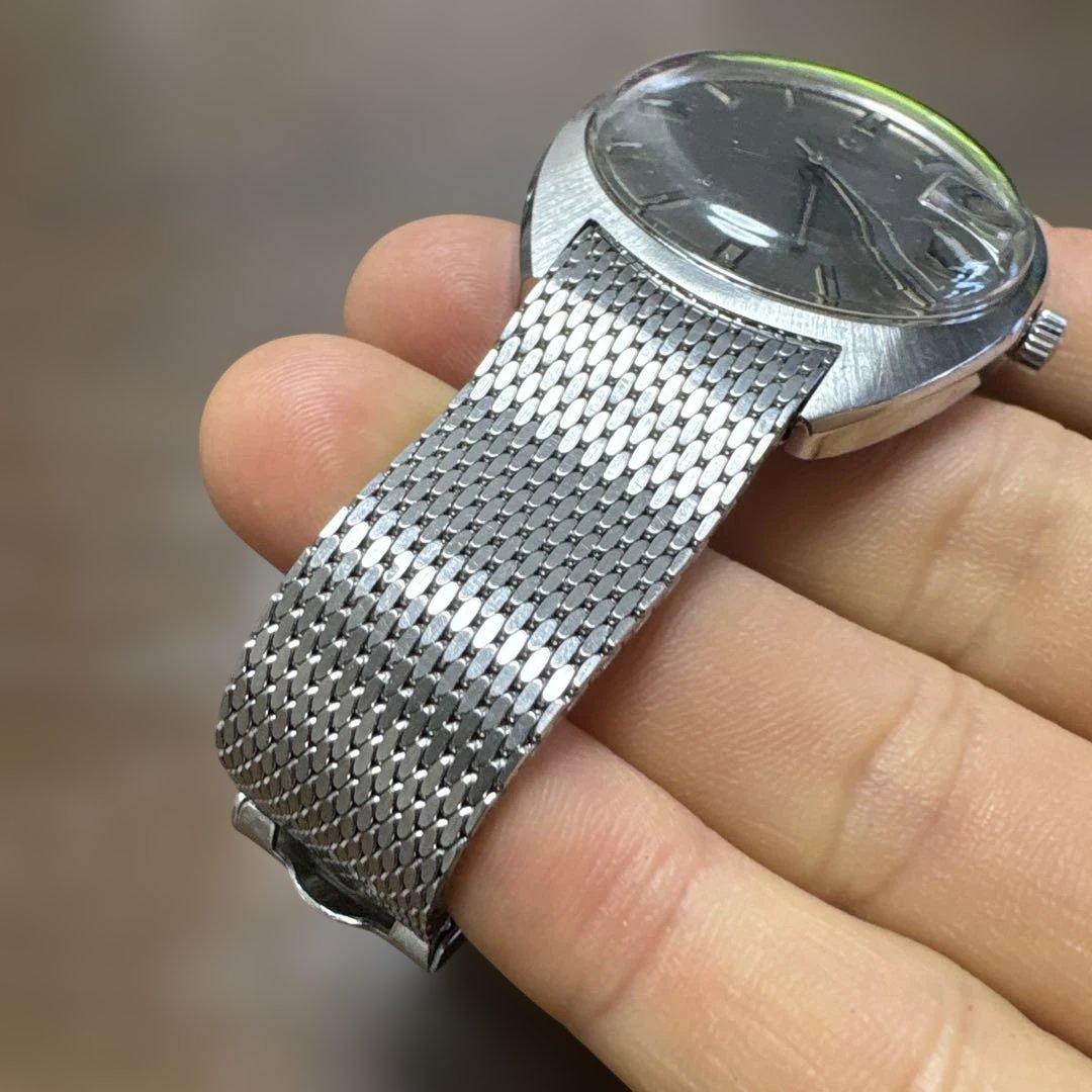 CERTINA 自動巻き時計 シルバー メッシュバンド動作確認済みです。