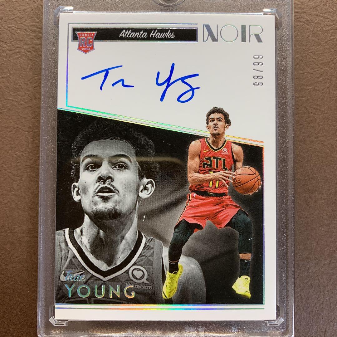 その他 2018-19 Panini Noir Trae Young RC Auto