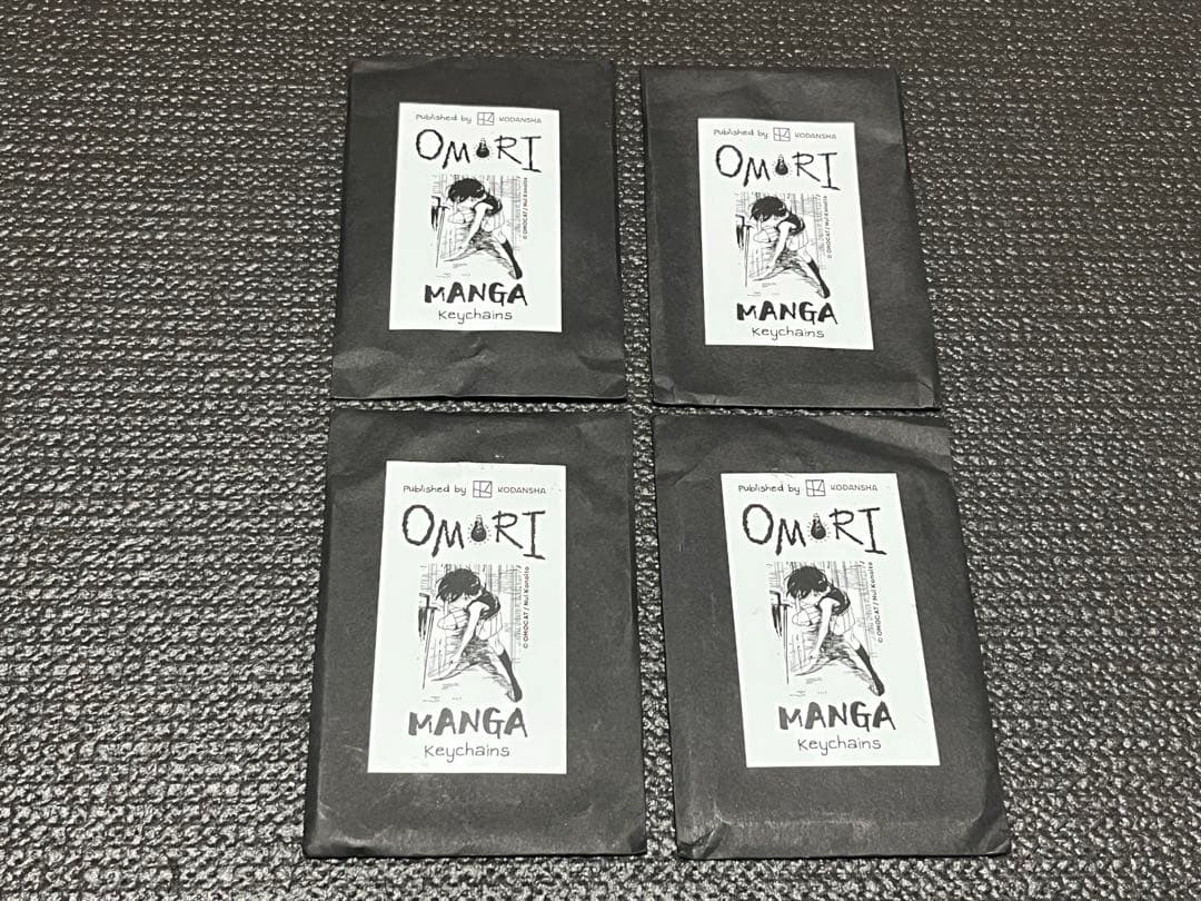 OMORI マンガキーチェーン vol.1　全種セット