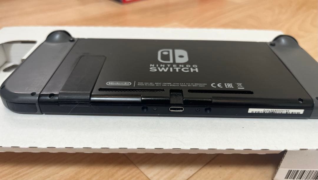 Nintendo Switch 初期型 本体 箱あり 付属品完備 画面焼けあり