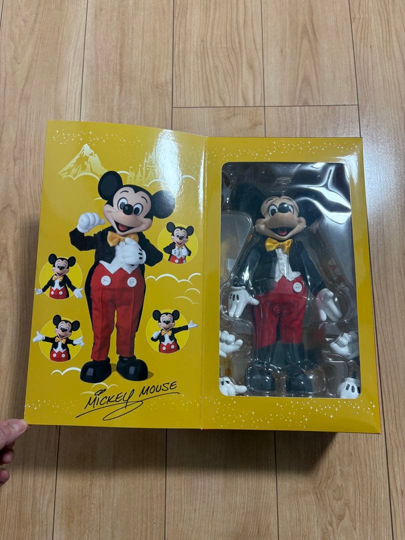ミッキーマウス メディコムトイ アクションフィギュア　認定証つき