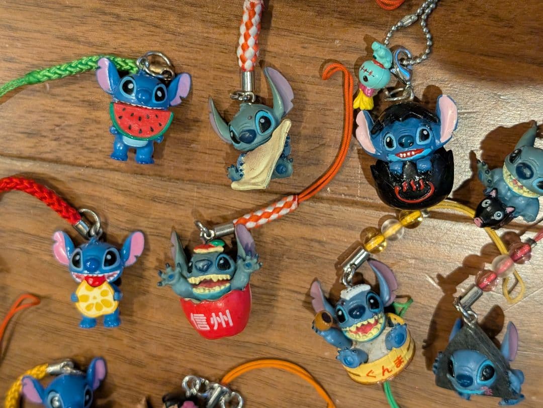 【希少】御当地　スティッチ キーホルダー　ストラップ　巾着袋　まとめ売り