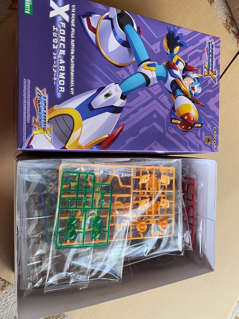 【未開封】コトブキヤ ロックマンX フォースアーマー 1/12