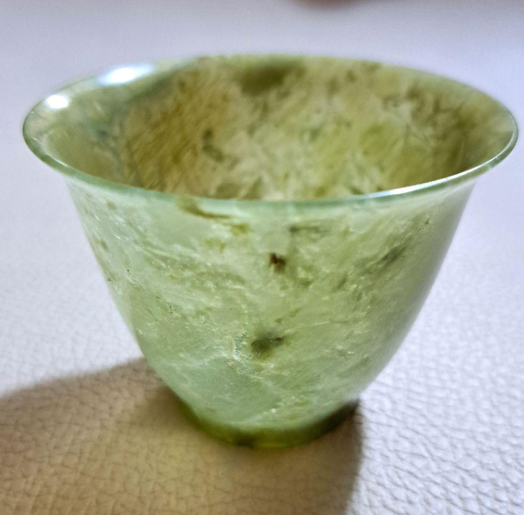 中国　南碧玉茶杯　 2個セット