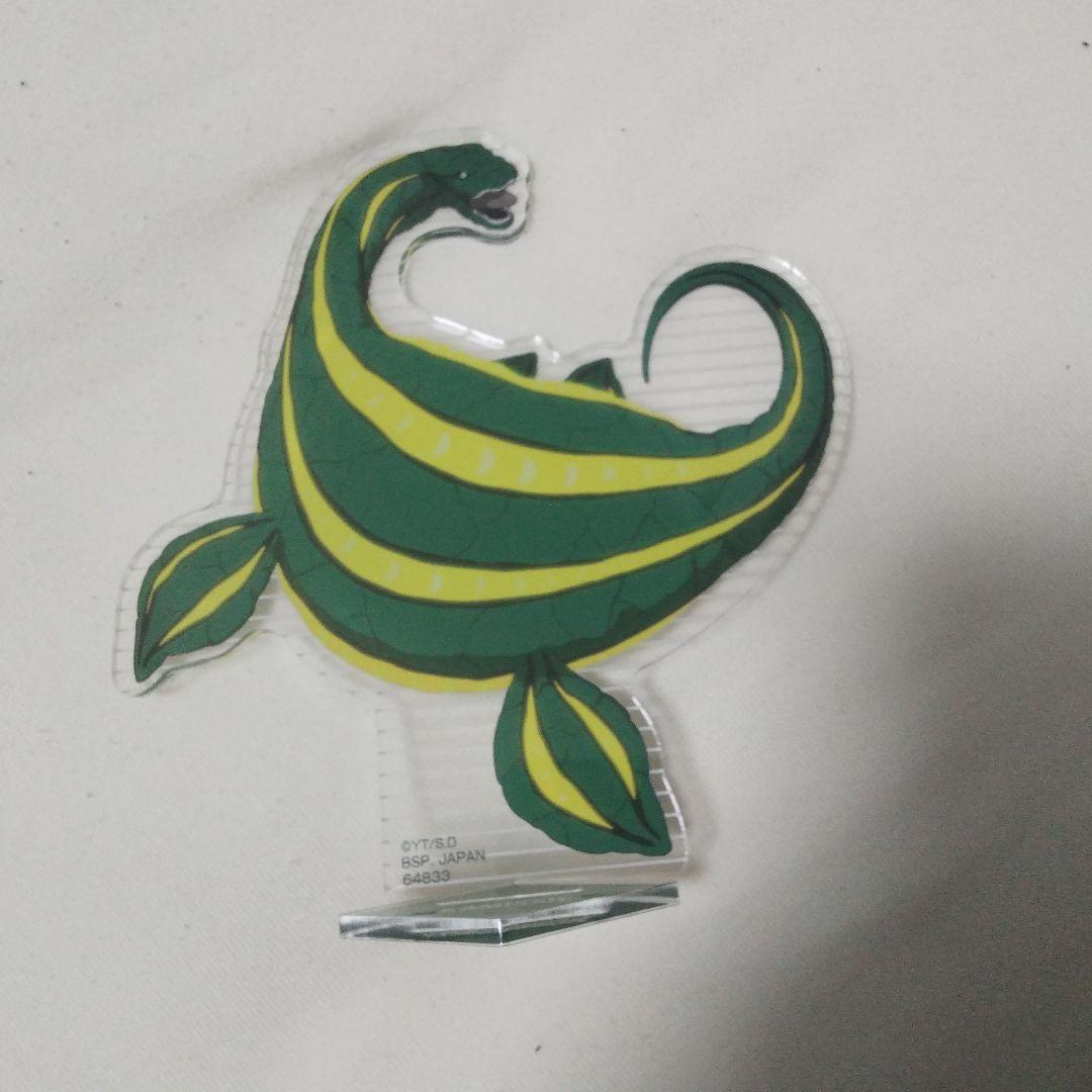 アクリルスタンド 緑と黄色のキャラクター