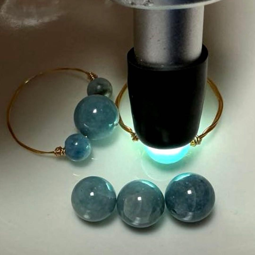 【専用】コン沢翡翠の珠　3珠　その2