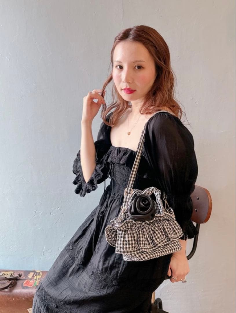 新品★未開封★sahabyelliee★フリルバッグ2つまとめ売り