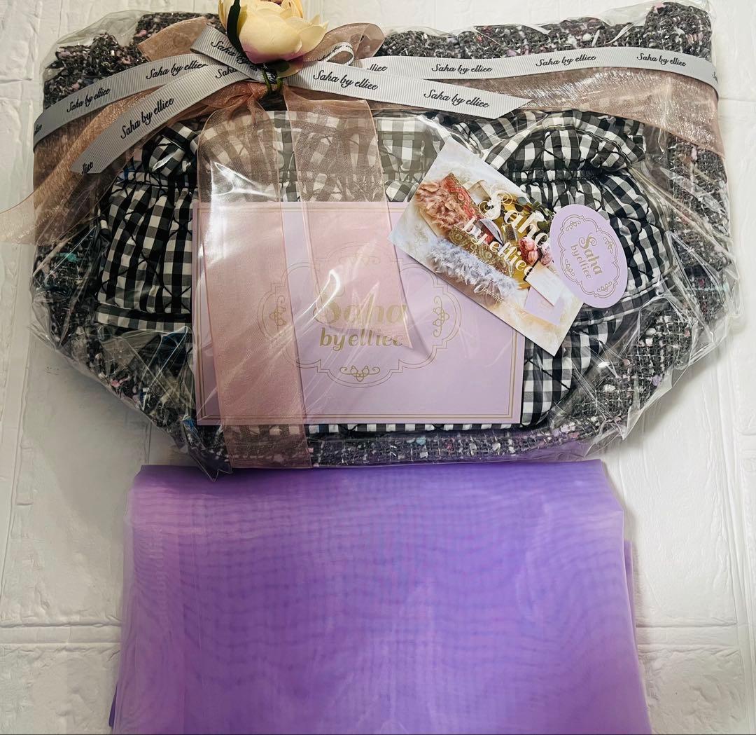 新品★未開封★sahabyelliee★フリルバッグ2つまとめ売り