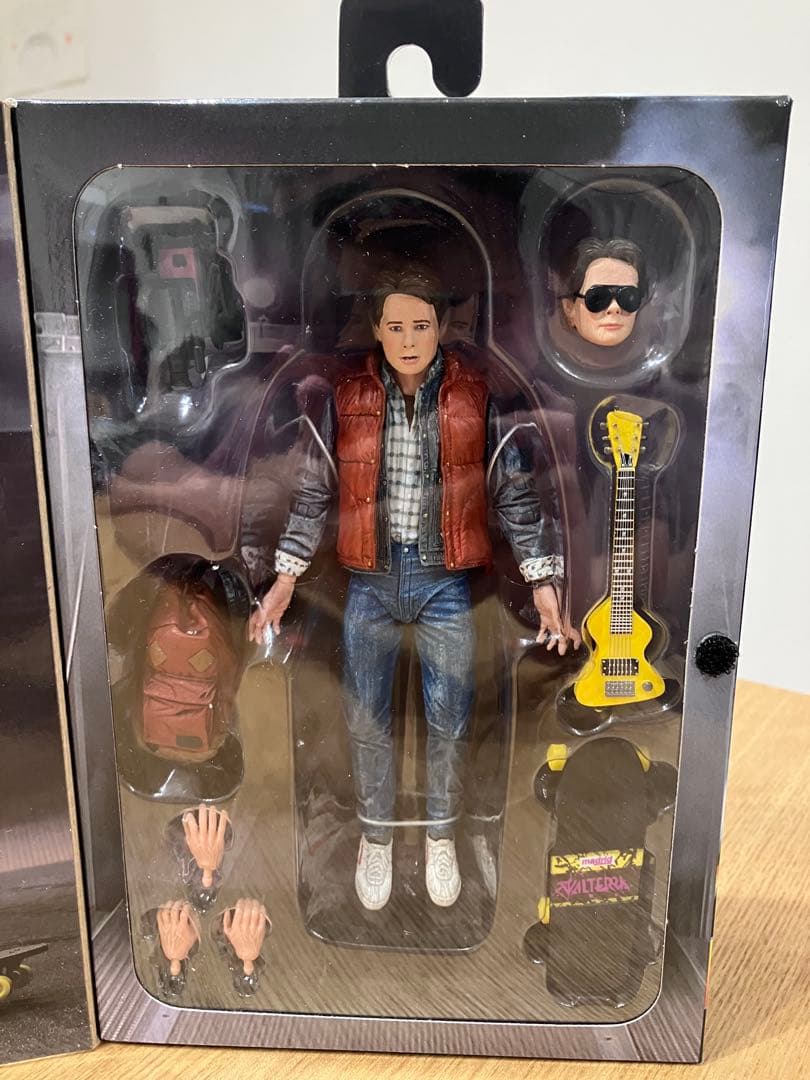 最終価格NECAバックトゥザフューチャー　Marty&Docbrown