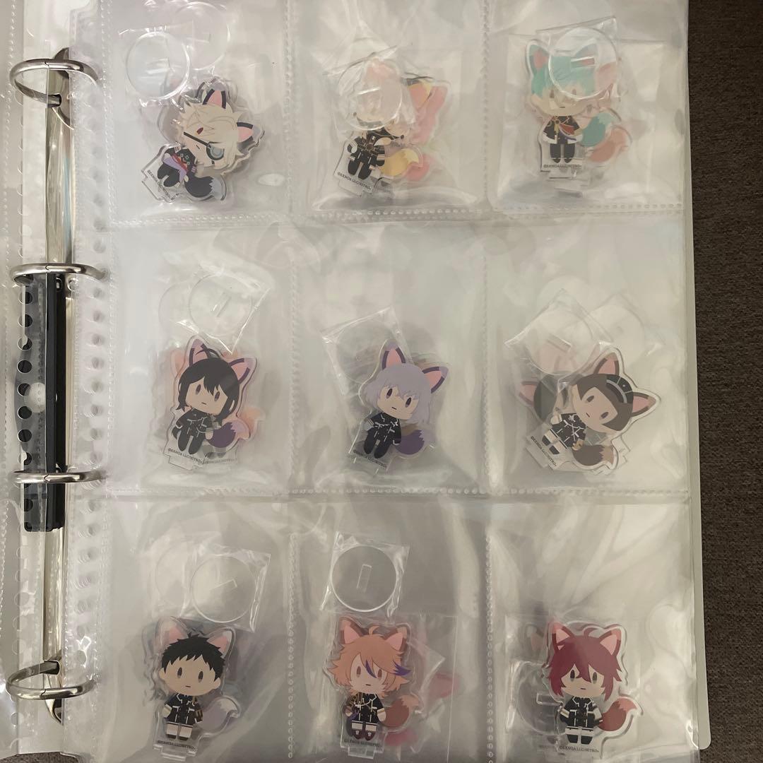 刀剣乱舞の日本刀と未来展　御供散歩きつね　ミニアクリルスタド　コンプリートセット