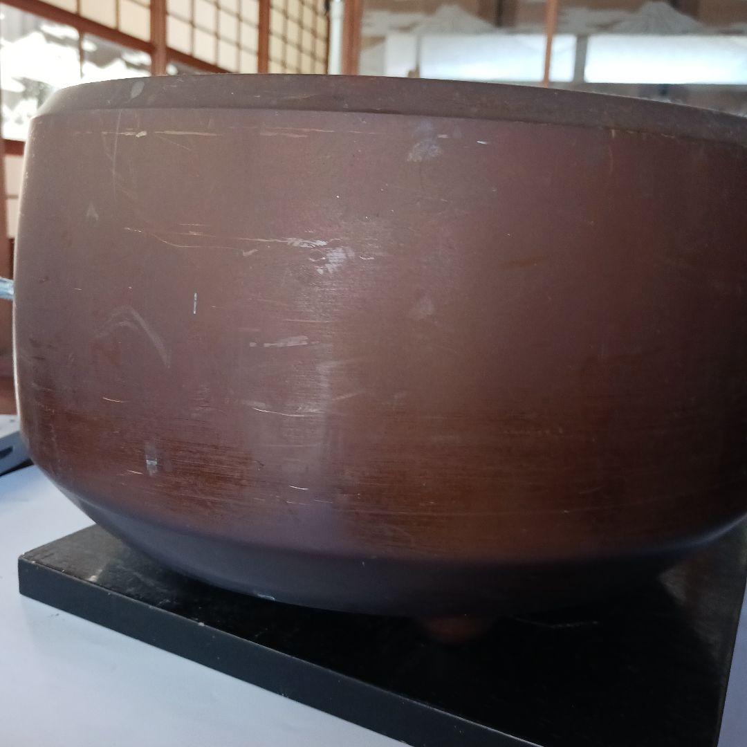 裏千家 風炉用 墨型電熱器 茶釜 釜環 敷板 風炉 セット