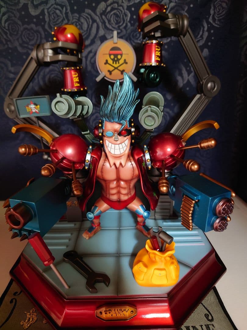 ONEPIECE ワンピース　フランキー スタジオ ガレージキット塗装完成品