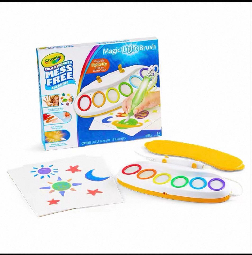 Crayola Magic Light Brush１８枚の特殊紙付