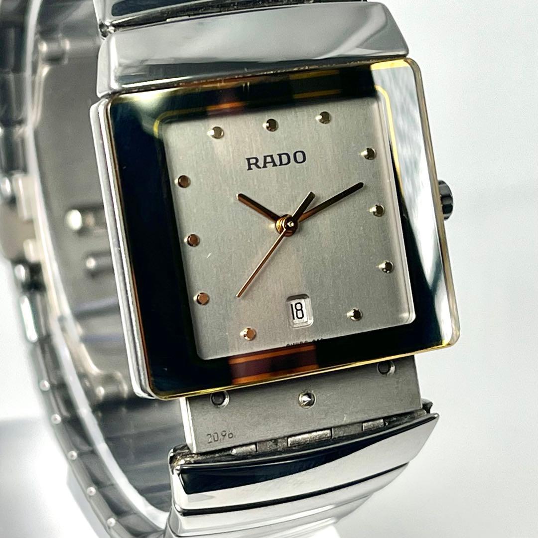 【美品/稼働品】ラドー ダイアスター デイト 腕時計 152.0332.3