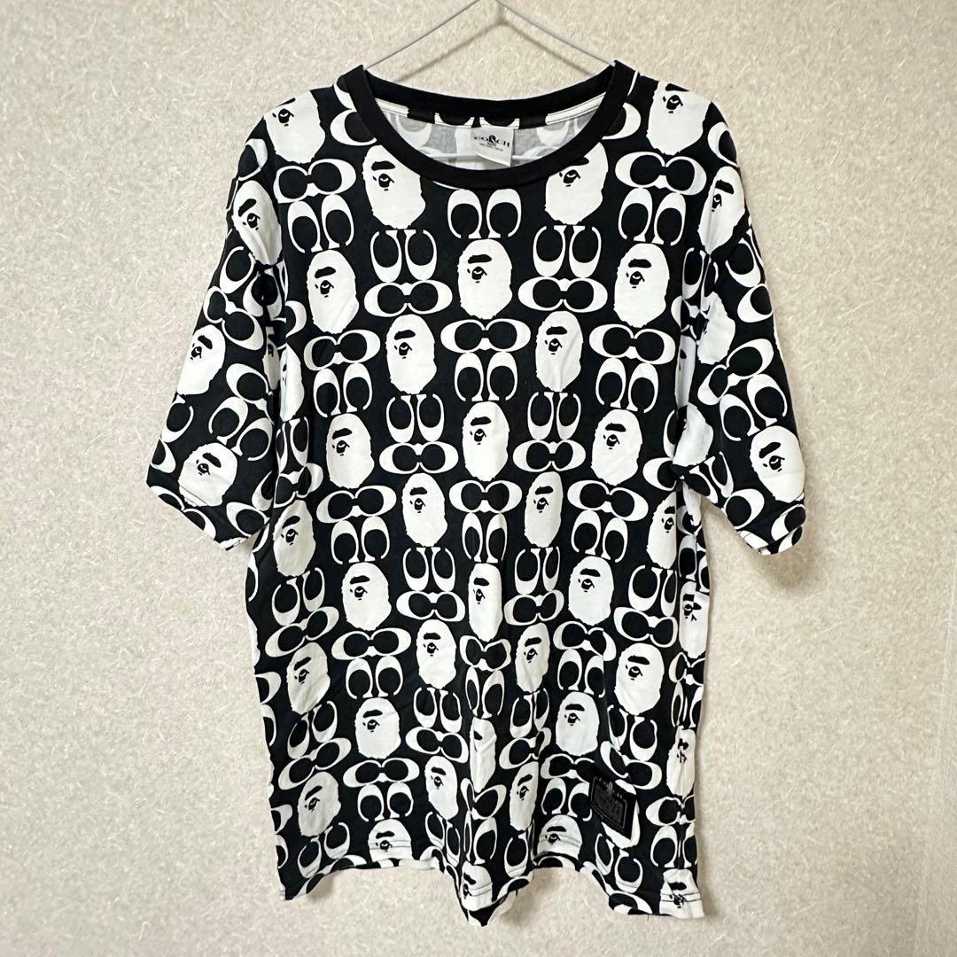 Bape × coach モノグラムTee