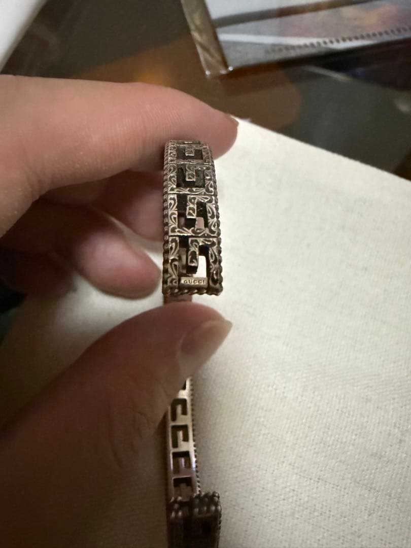TMi様　　GUCCI グッチ　バングル　アクセサリー　メンズ