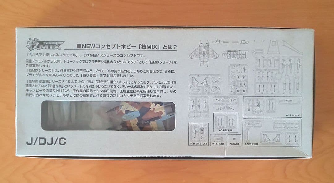 技MIX 航空自衛隊 F-15DJ アグレッサー（新田原基地）AC19