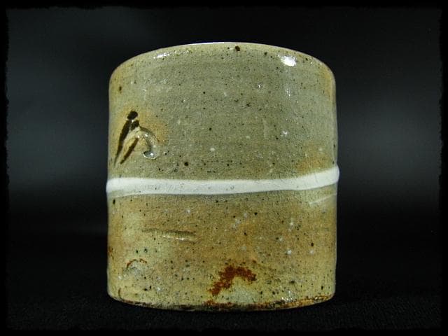 小林 東五 有馬 頼底 大龍 井戸 刷毛目 蓋置 四方桟書付箱 c141