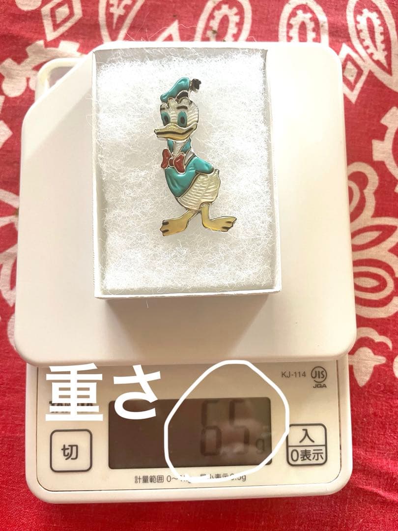 超可愛い新品未使用✳︎ズニ族✳︎ドナルドダック✳︎ブローチxペンダントヘッド2Way