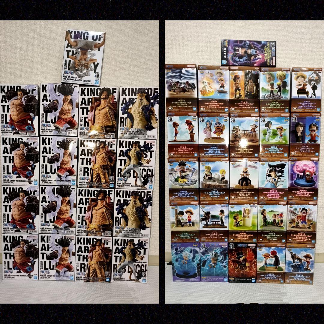 処分　ワンピース　フィギュア　43体まとめ売り　KOA　WCF　ログストーリーズ