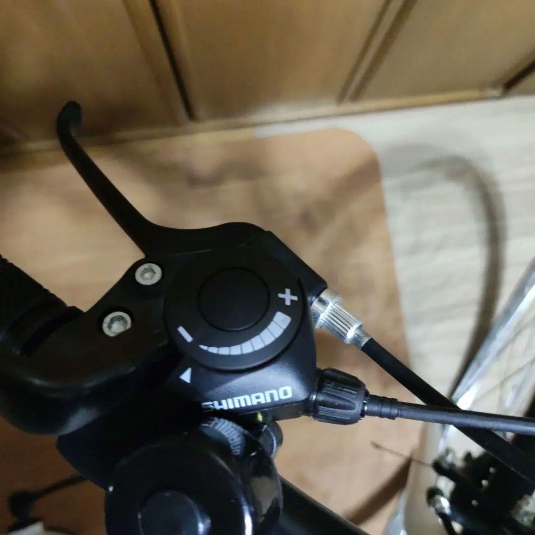 ま*ん様 クロスバイク ホワイト 700C