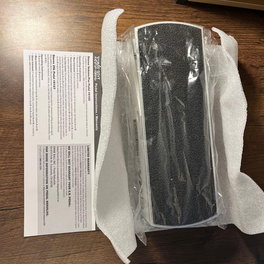 ギター ERNIE BALL #6181 Volume Pedal Jr 25k