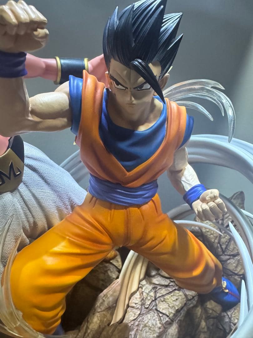 templeスタジオ　悟飯VSブウ　ガレキ　塗装済み完成品